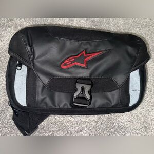 NEW Alpinestars Tool Tech Pack 1 Red Logo - Motorcycle Waist Bag Rare Exclusive